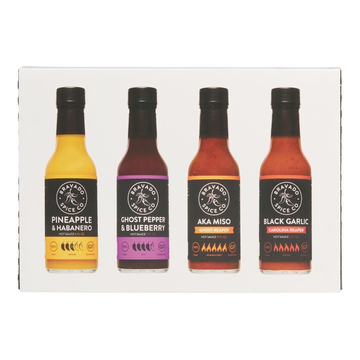 Bravado 4-pack Hot Sauce Set