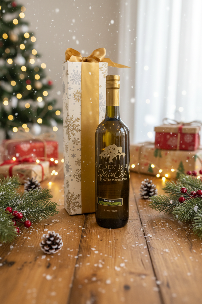 .750 ml Bottle of Liquid Gold Ultra Premium Olive Oil