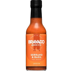 Bravado Serrano & Basil Hot Sauce