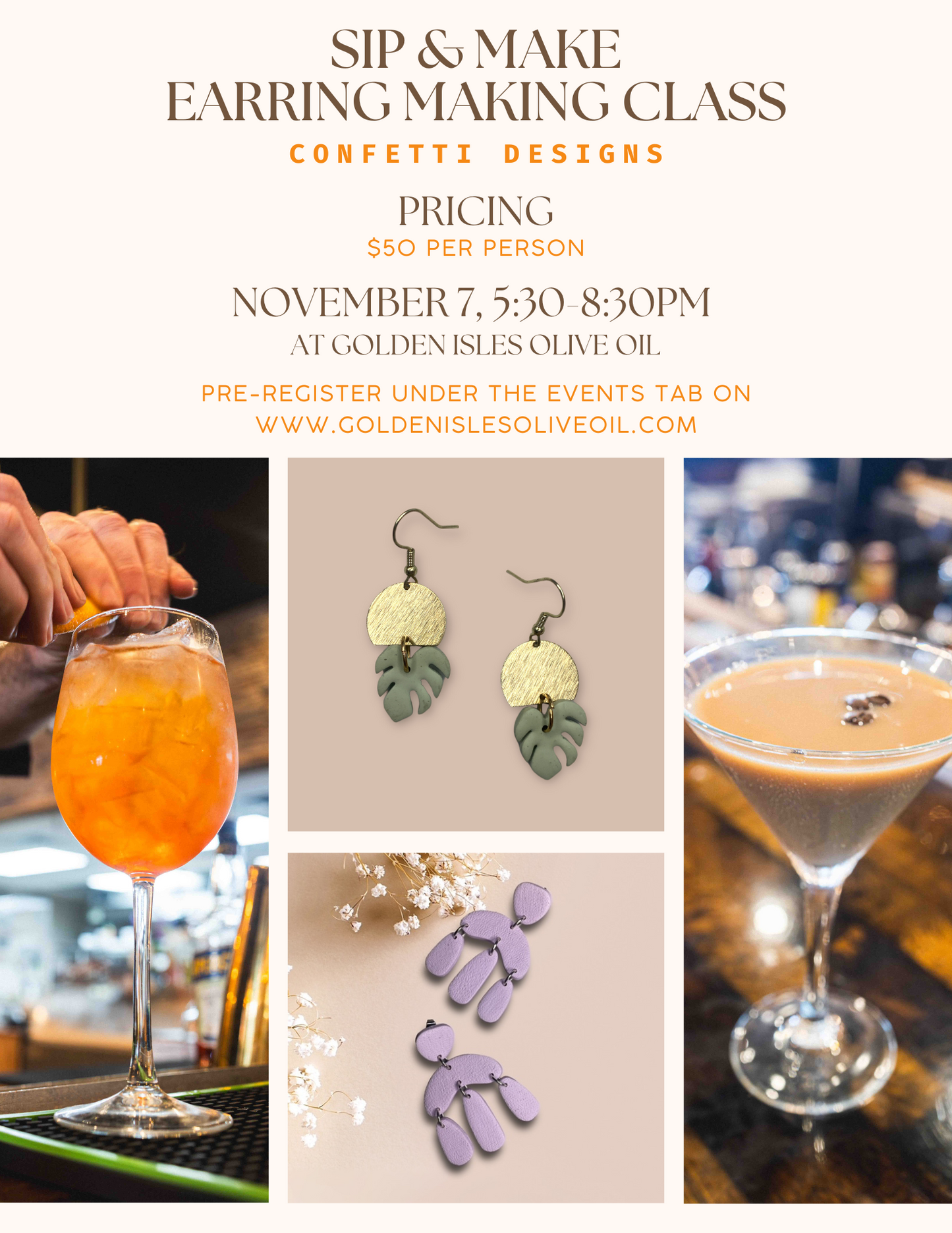 Earring Making Class