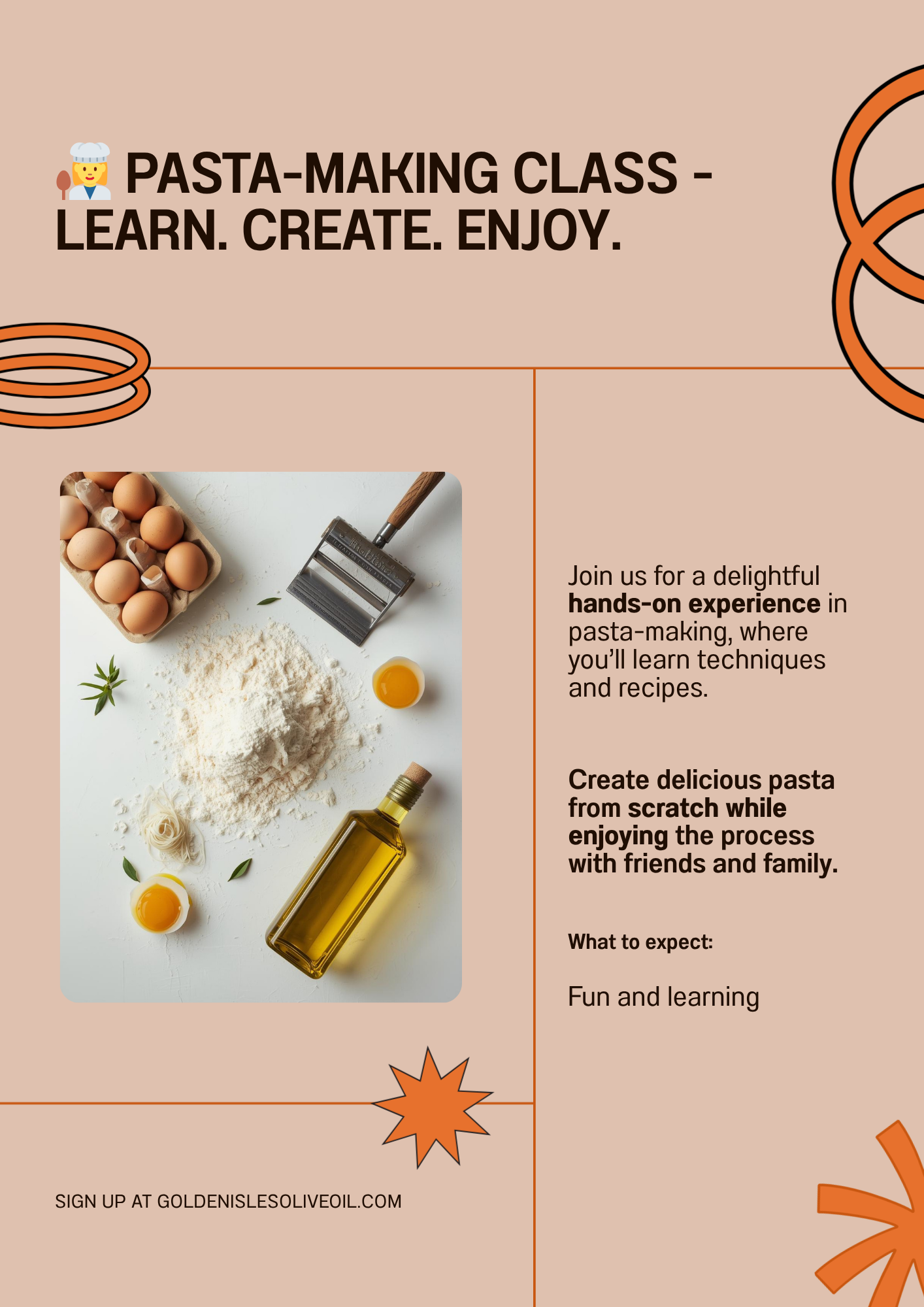 Private Pasta Making Class