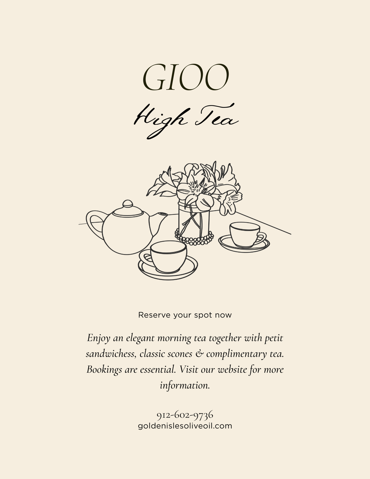 GIOO High Tea