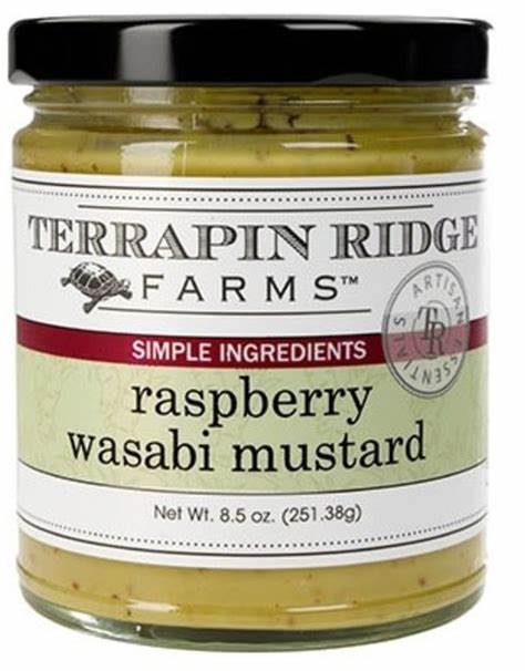 Terrapin Ridge Raspberry Wasabi Mustard 8.5oz