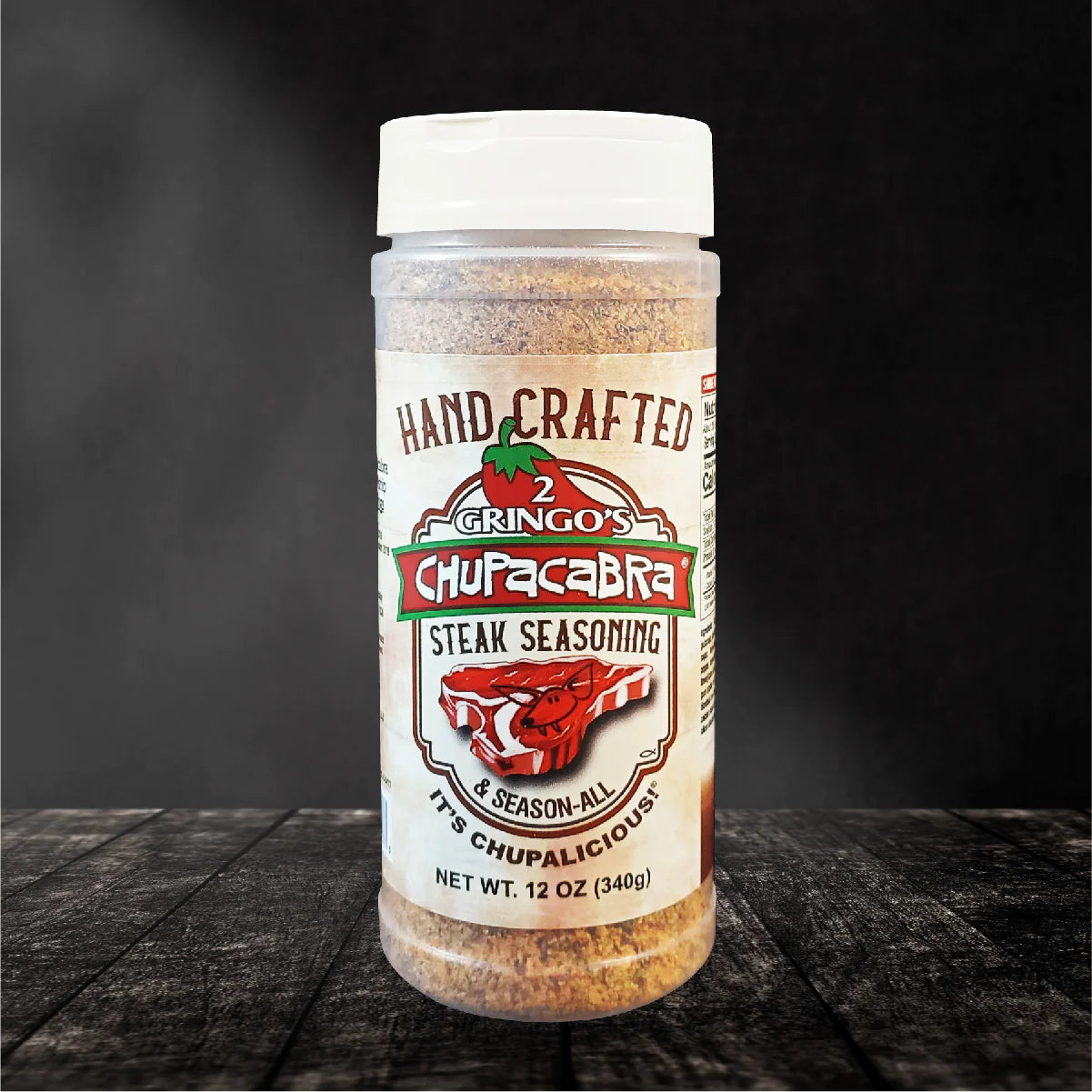 2 Gringo's Chupacabra Steak Seasoning 7 oz