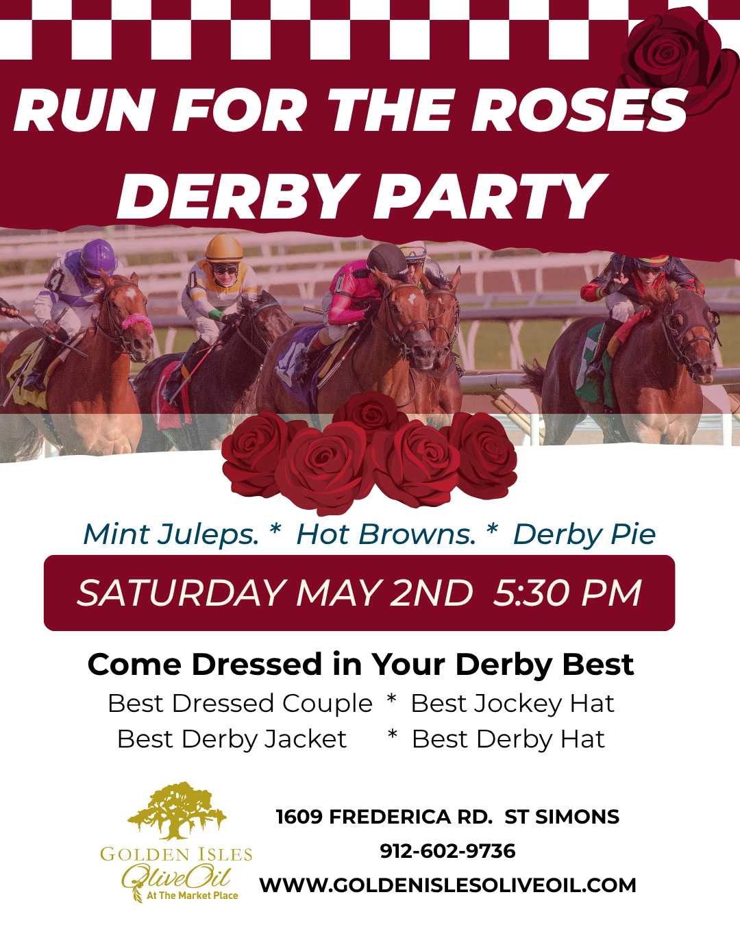 Run for the Roses Derby Party