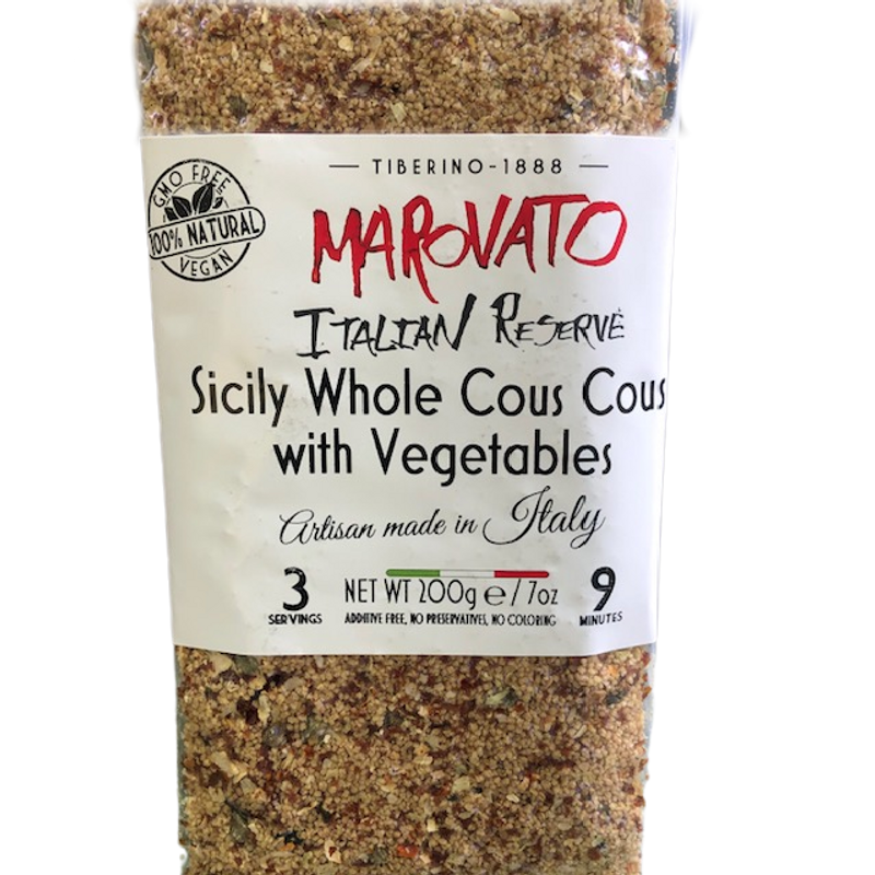 Tiberino Sicilian Cous Cous with Vegetables