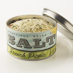Beautiful Briny Sea French Picnic Salt 6oz