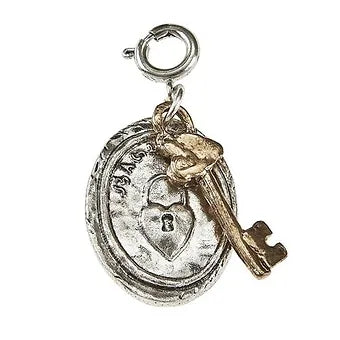 Lock and Key Charm