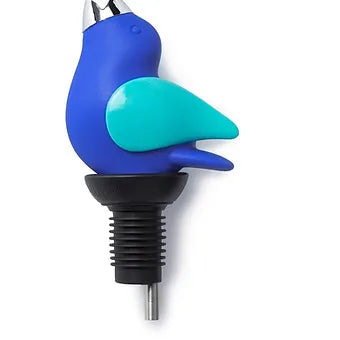 Chirpy Top Wine Pourer Cobalt / Aqua