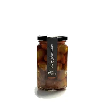 Spicy Green Olives