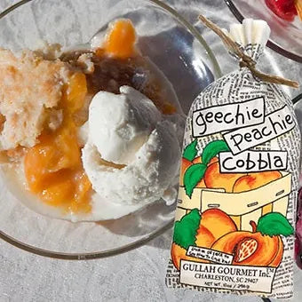 Gullah Gourmet Geechie Peachie Cobbla
