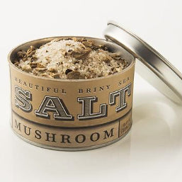 Beautiful Briny Mushroom Sea Salt