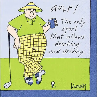 Drinking and Driving Cocktail Napkins