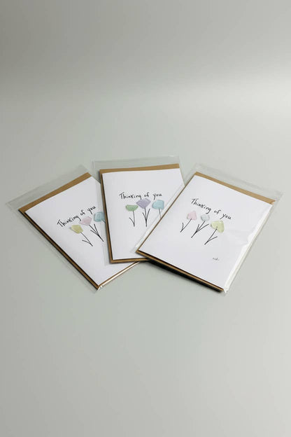 Seaglass Greeting Cards - Thinking of You