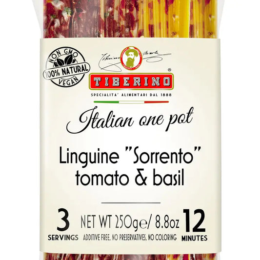 Tiberino Linguine with Basil Pesto 7oz