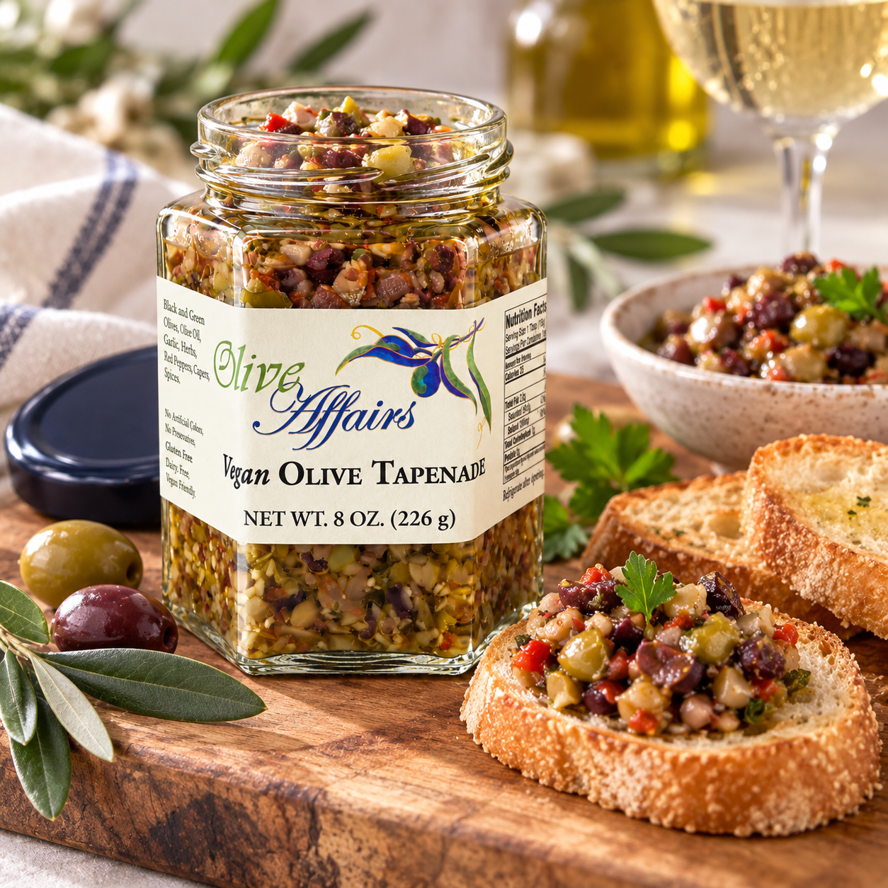 Vegan Olive Tapenade
