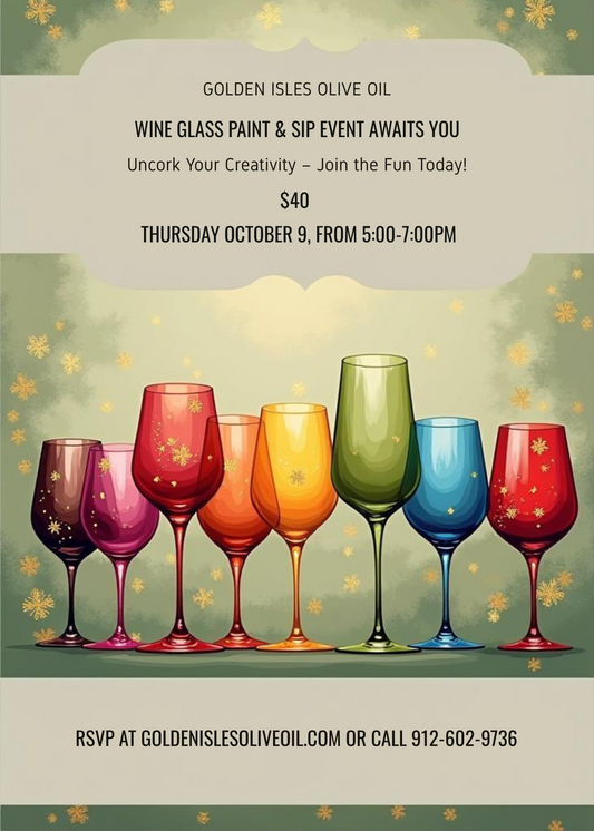 Wine Glass Paint & Sip