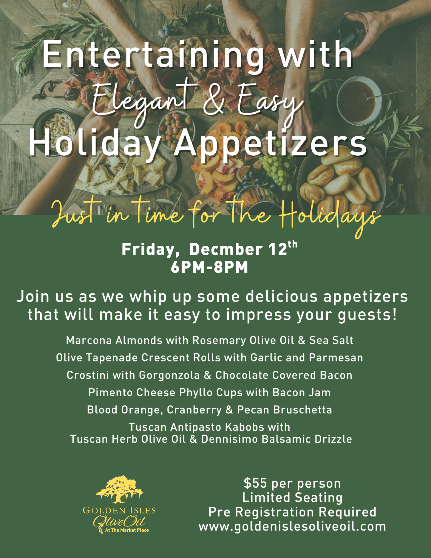 Entertaining with Holiday Appitizers
