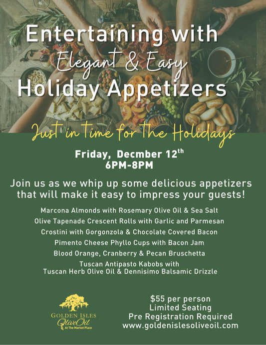 Entertaining with Holiday Appitizers