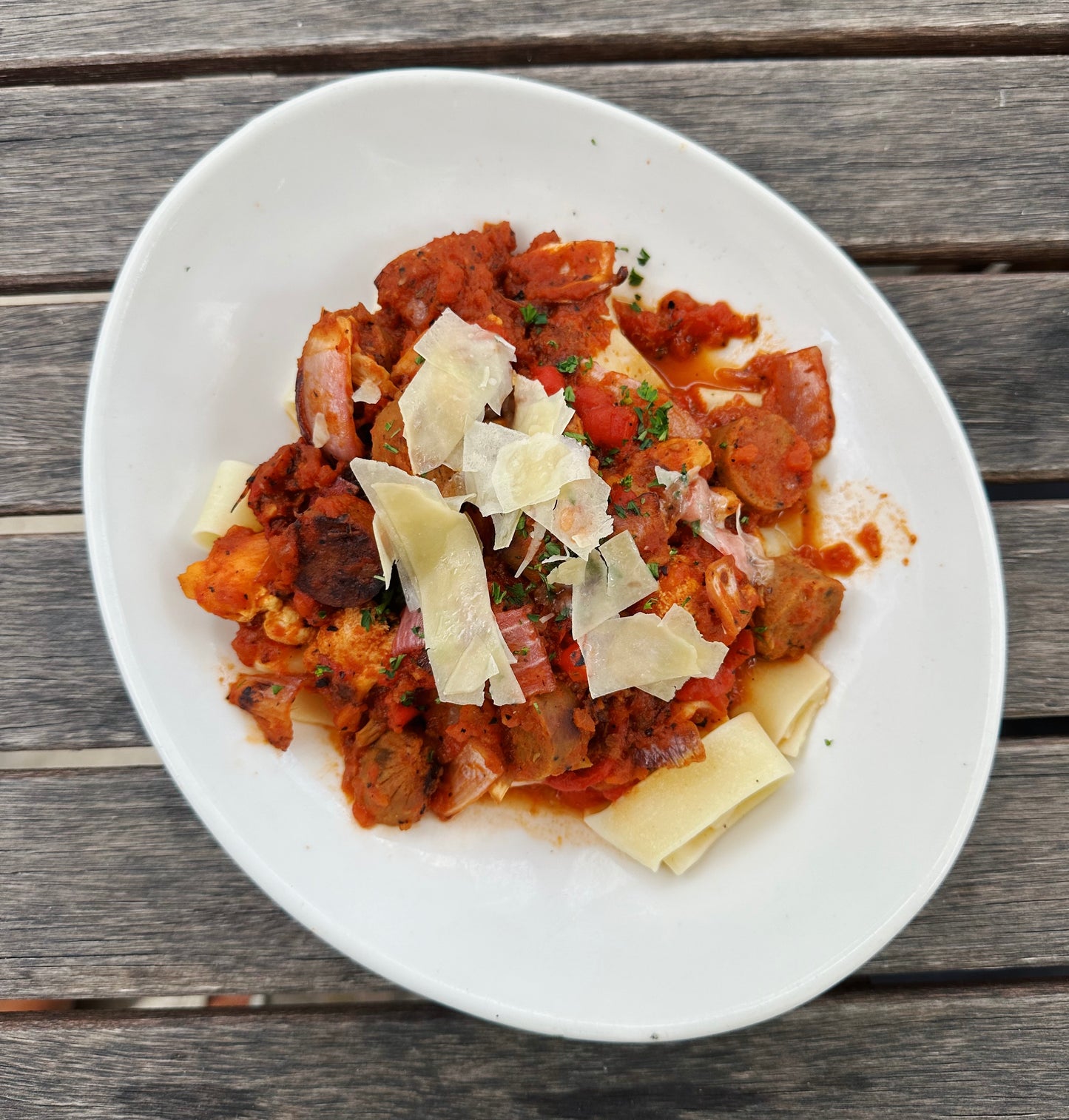 Plant Based Italian Sausage Pasta