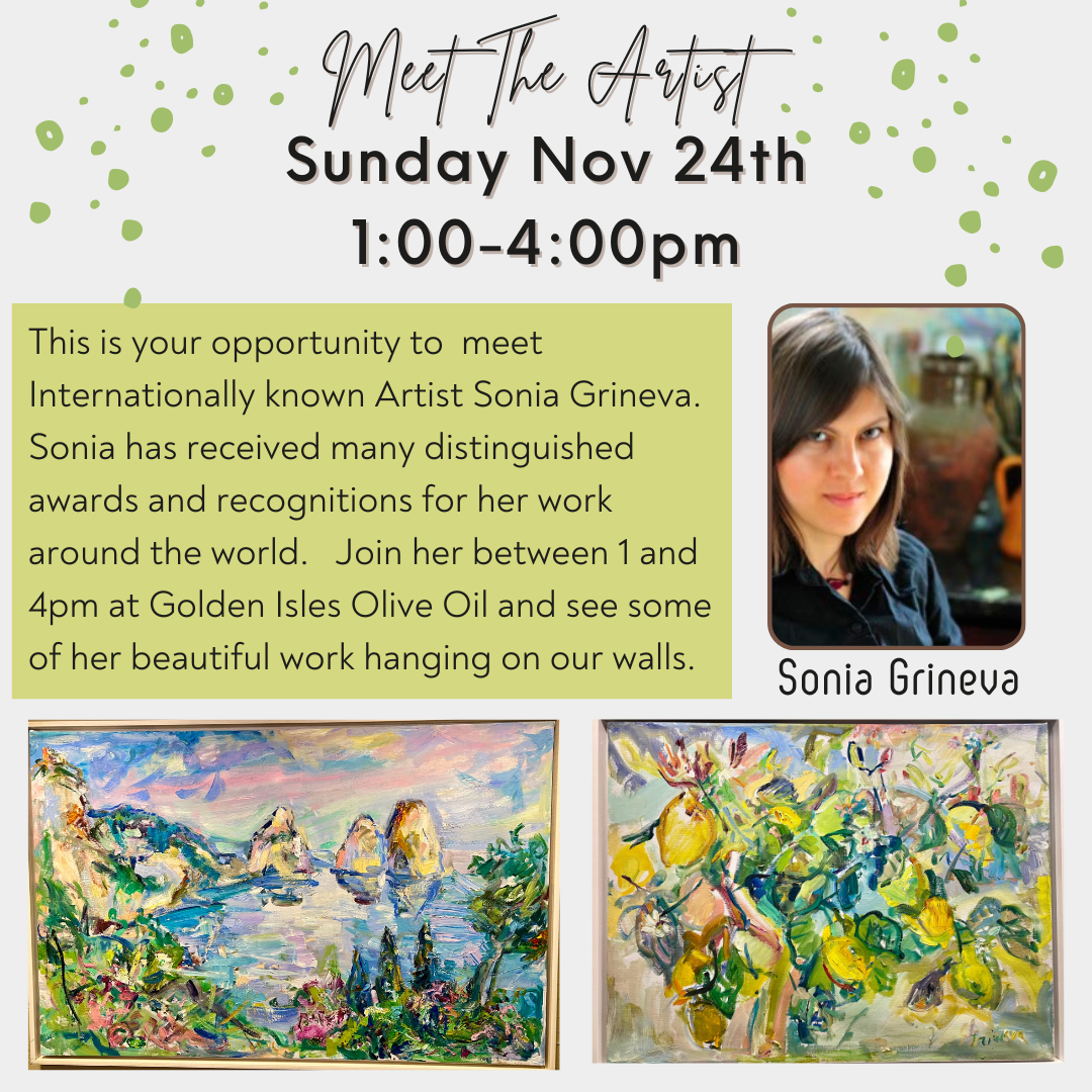 Meet the Artist Sonia Grineva