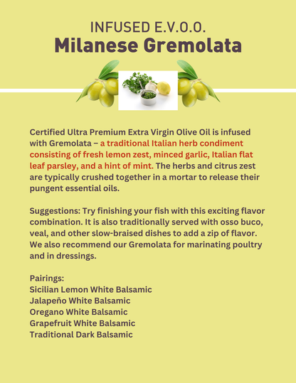Milanese Gremolata Olive Oil