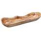 Olive Wood Bread Dish 14''