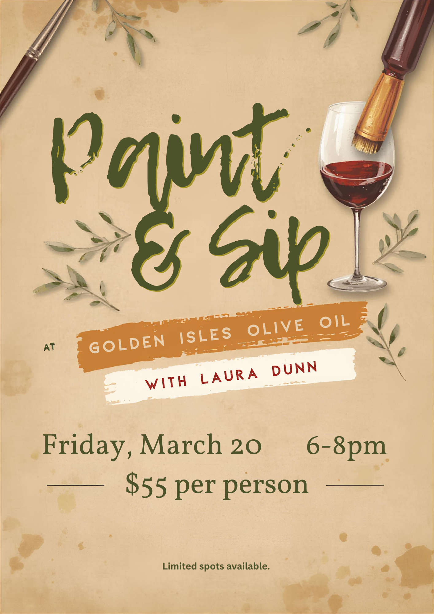 Paint & Sip with Laura Dunn