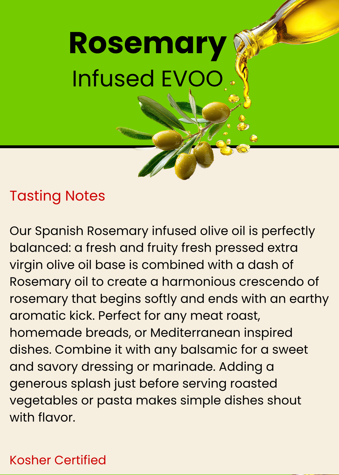 Rosemary Olive Oil
