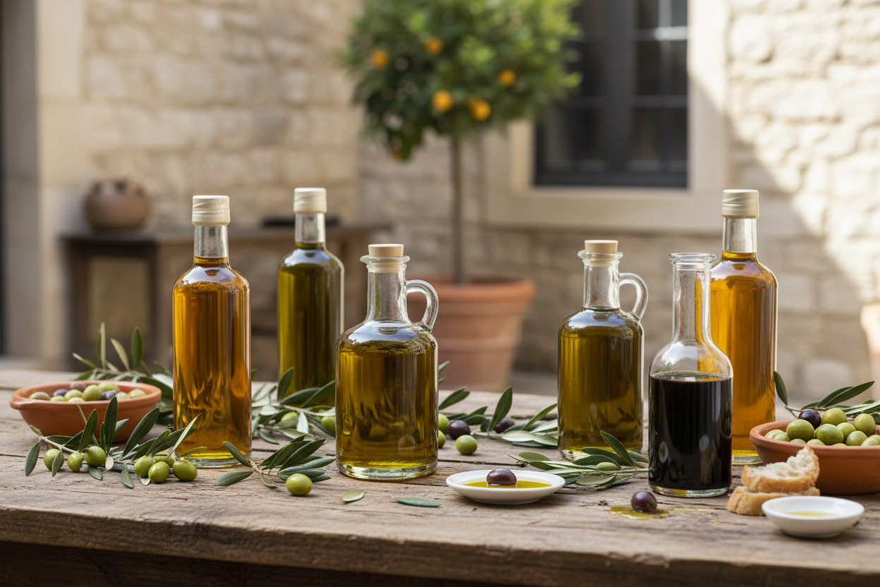 Can you create an image that shows off Olive Oils 