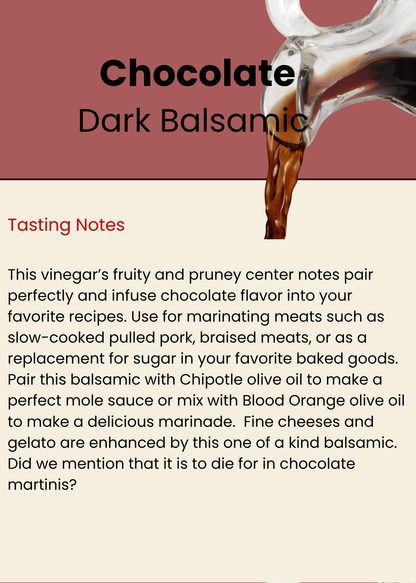 Chocolate Dark Balsamic