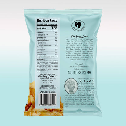 Sea Salt and White Balsamic Vinegar Kettle Chips - 6oz