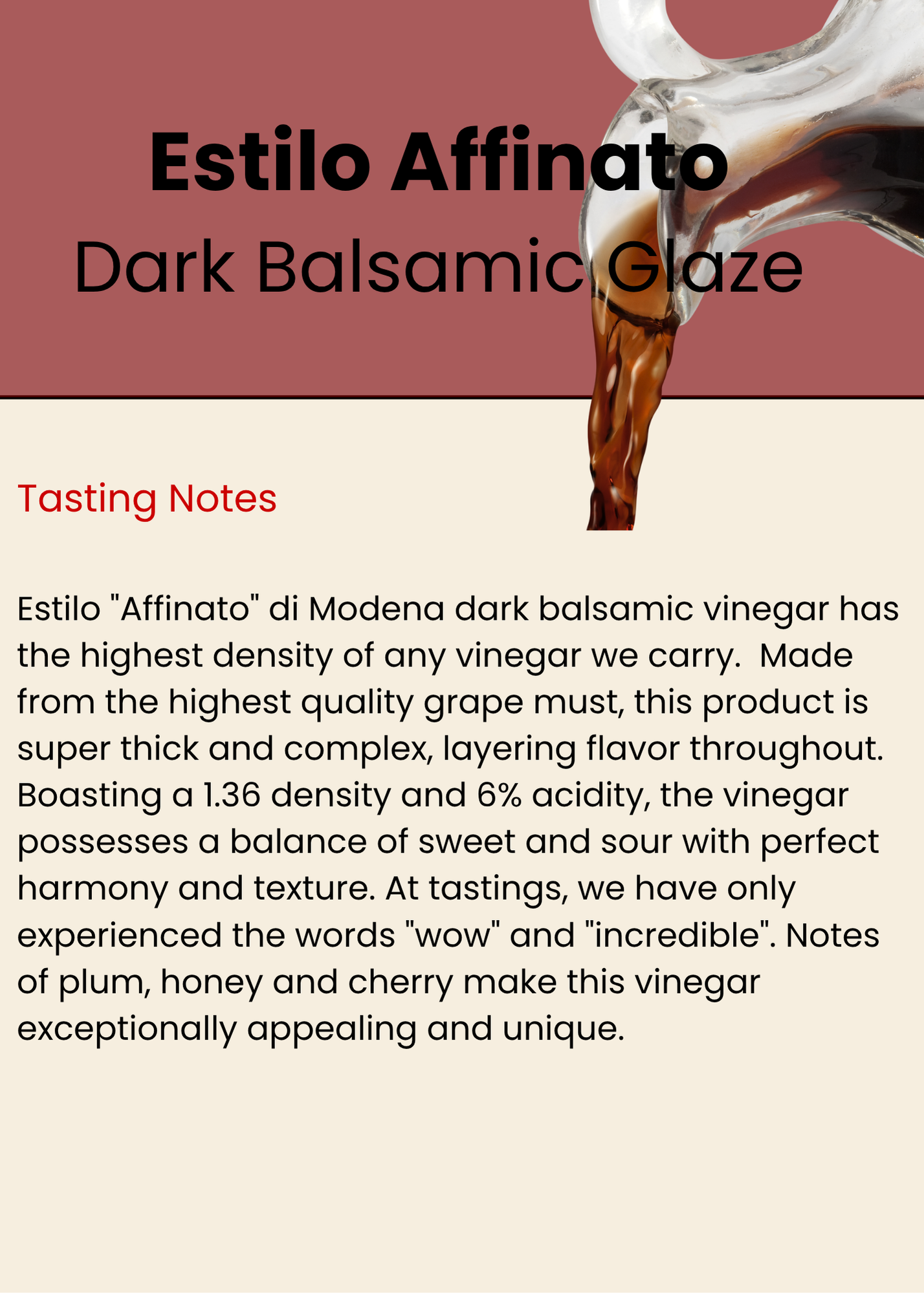 Estilo Affinato di Modena Balsamic