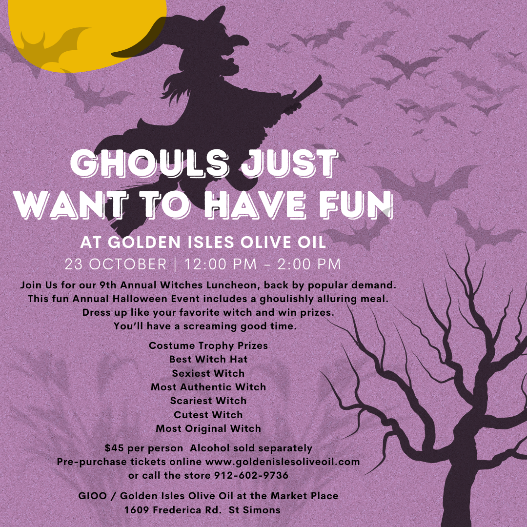 Ghouls Just Want to Have Fun!  Witches Luncheon