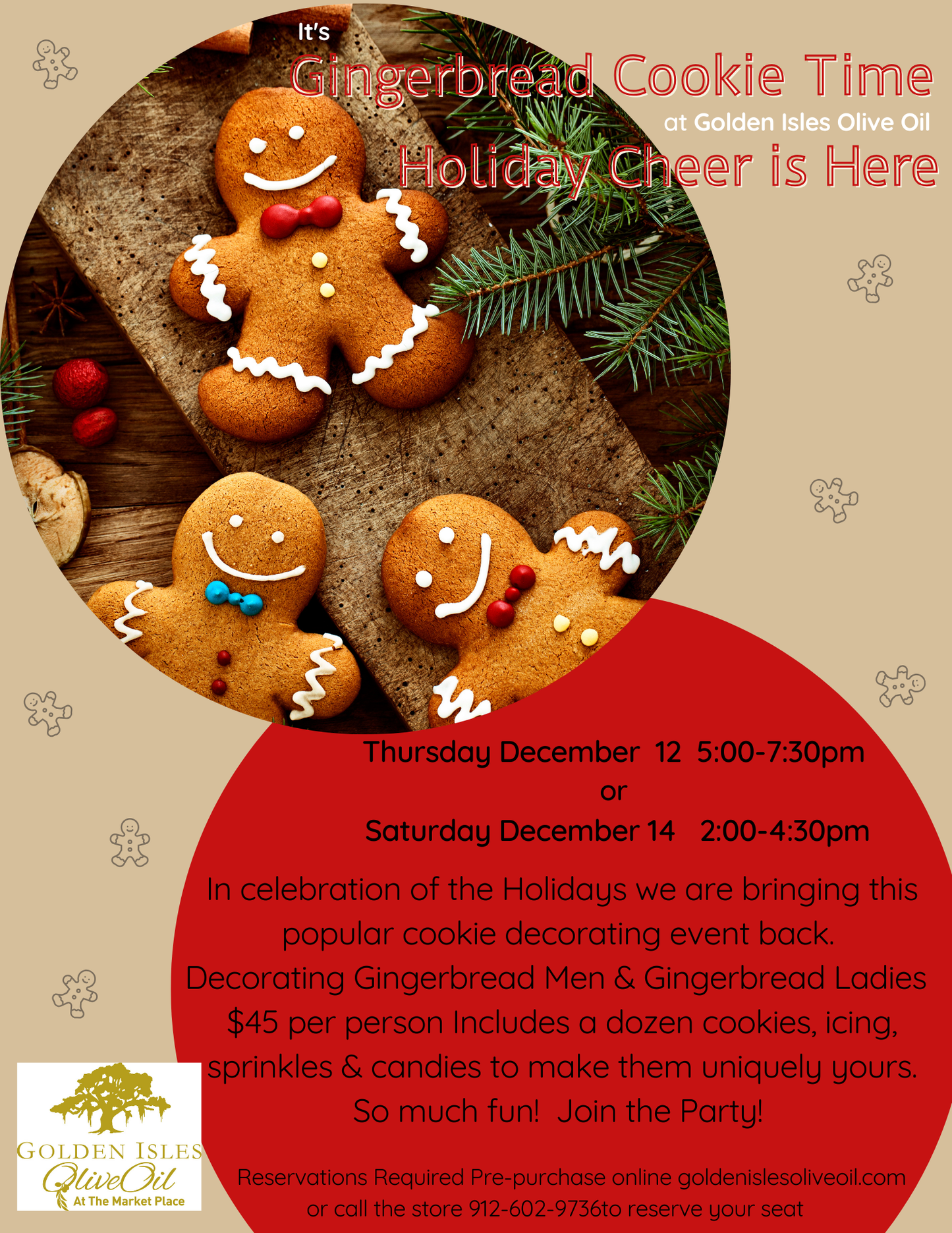 Gingerbread Cookie Decorating