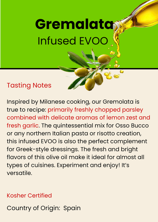 Gremolata Olive Oil