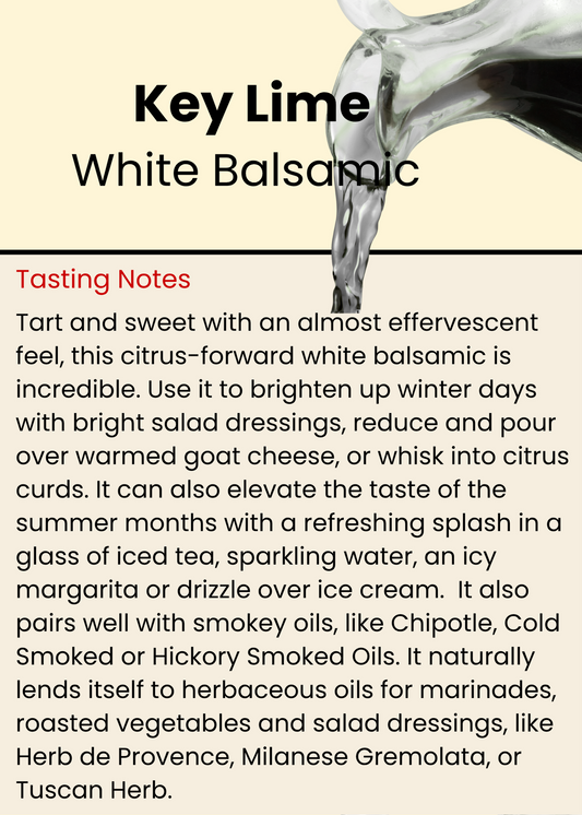 Key Lime White Balsamic