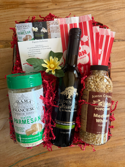 Popcorn Perfection Gift Basket