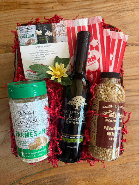 Popcorn Perfection Gift Basket
