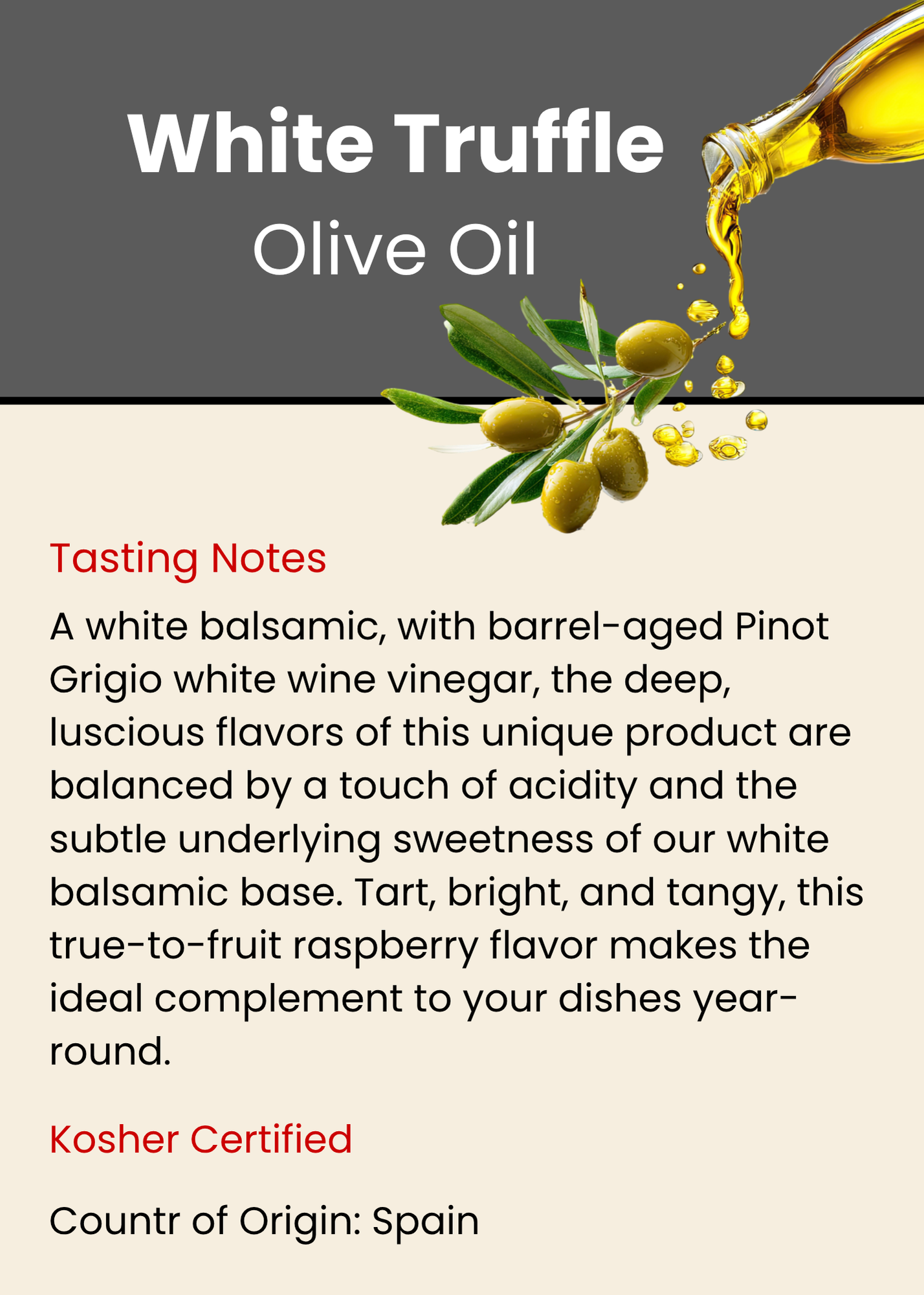 White Truffle Oil