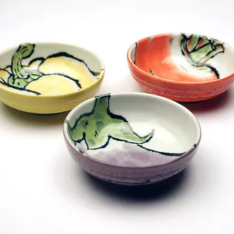 Garden Veggie Porcelain Bowl (asst of 6 - 2 each)